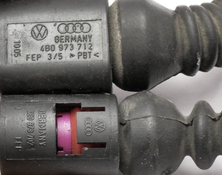 LH Rear ABS & Range Sensor Wiring Plug Pigtail VW Jetta Sedan MK6 5C0 927 904 M