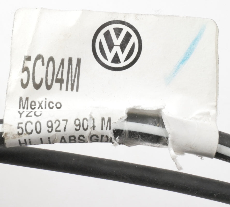 LH Rear ABS & Range Sensor Wiring Plug Pigtail VW Jetta Sedan MK6 5C0 927 904 M