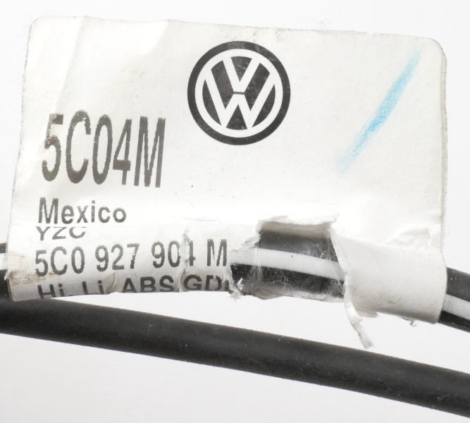 LH Rear ABS & Range Sensor Wiring Plug Pigtail VW Jetta Sedan MK6 5C0 927 904 M