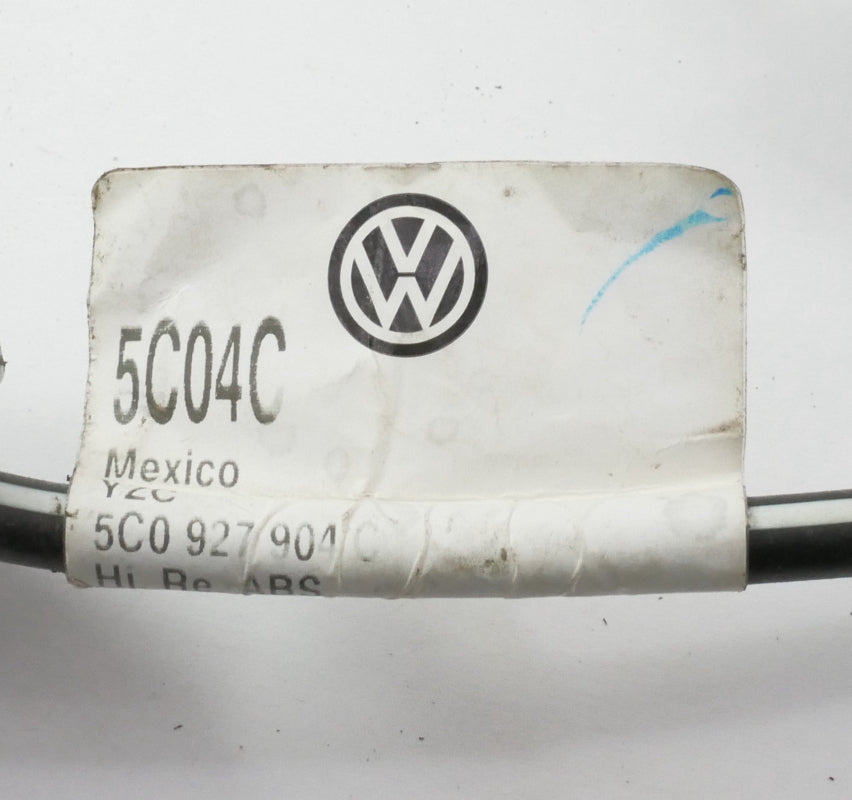 RH Rear ABS Sensor Wiring Plug Pigtail VW Jetta Sedan MK6 - 5C0 927 904 C