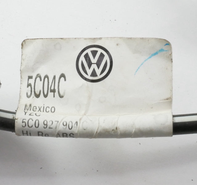 RH Rear ABS Sensor Wiring Plug Pigtail VW Jetta Sedan MK6 - 5C0 927 904 C