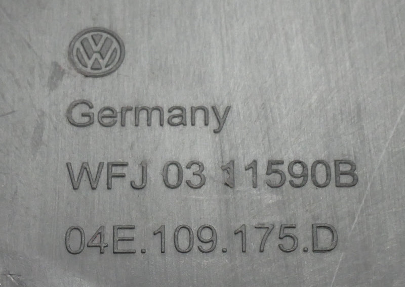 Lower Timing Belt Cover 13-16 VW Jetta Hybrid MK6 - Genuine - 04E 109 175 D