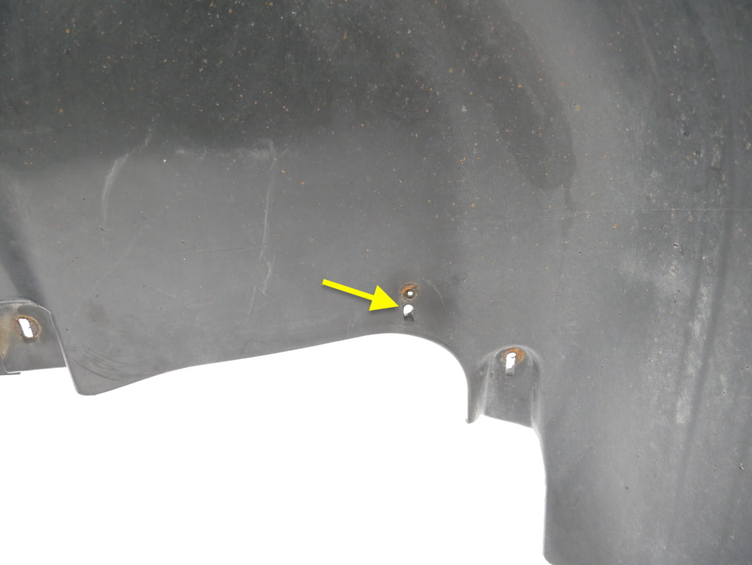 Rear Fender Well Liner Splash Guard Set 98-05 VW Beetle Genuine - 1C0 810 971 D