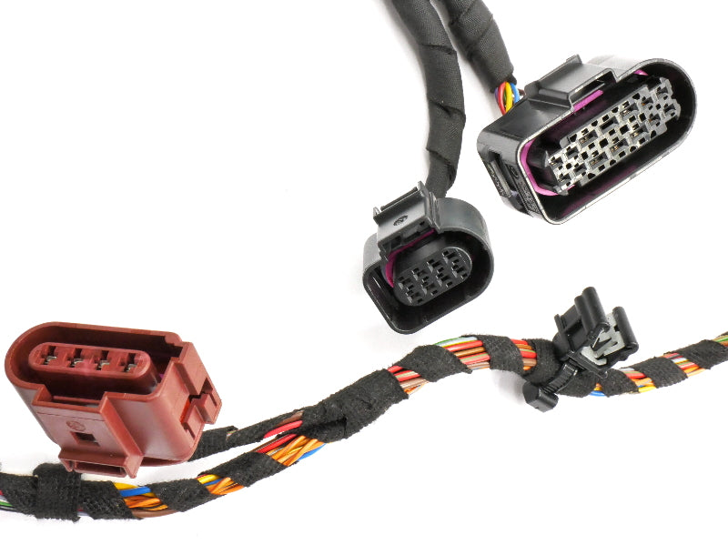 13-16 VW Jetta Hybrid MK6 Hybrid Battery Wiring Harness Pigtail Plugs - Genuine