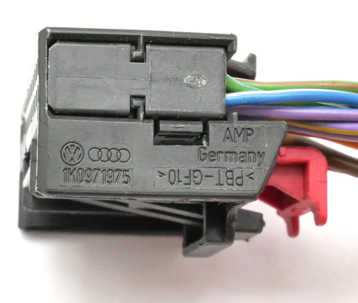 HVAC Climate Control Wiring Harness Pigtail Plugs 13-14 VW Jetta MK6 1K0 971 975