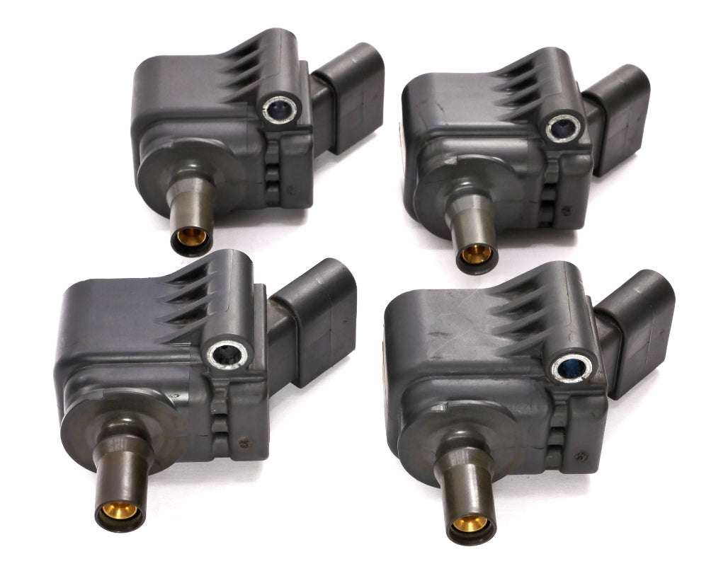 Ignition Coil Set 13-16 VW Jetta 1.4T Hybrid A3 Q3 Taos Genuine - 04E 905 110 B