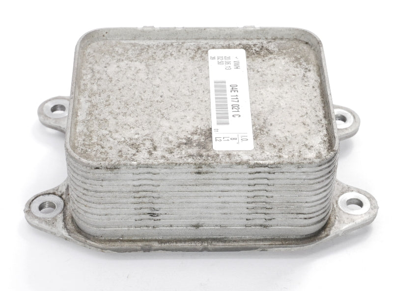 Engine Oil Cooler 13-16 VW Jetta 1.4T Hybrid A3 Q3 Golf Genuine - 04E 117 021 C