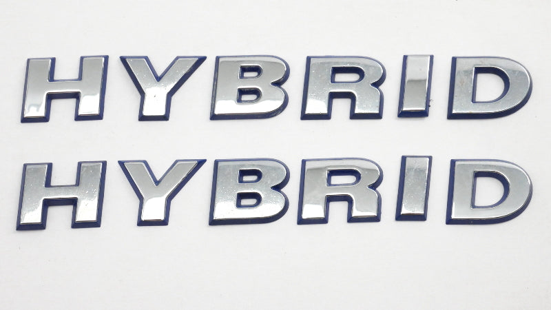 Hybrid Fender Emblem Badges 13-16 VW Jetta MK6 - Genuine