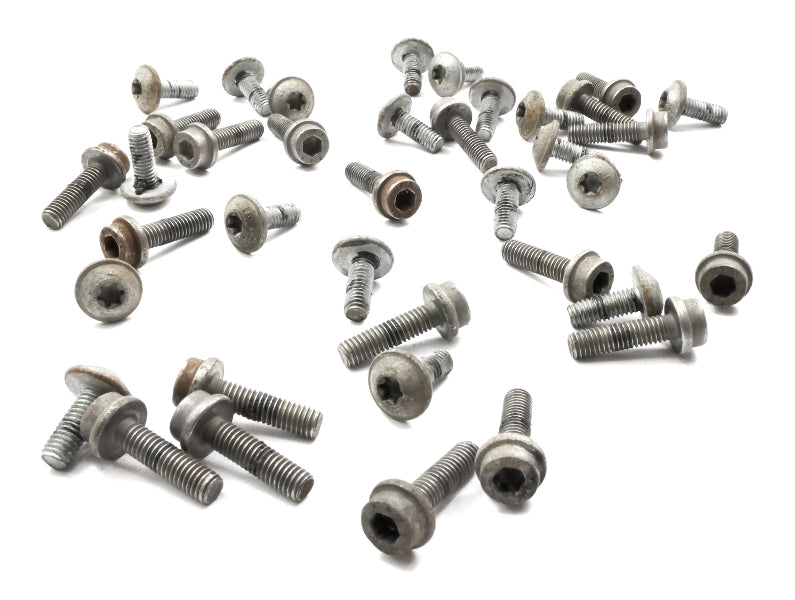 Engine Oil Pan Bolts 13-16 VW Jetta 1.4T Hybrid MK6 Audi A3 Etron - Genuine