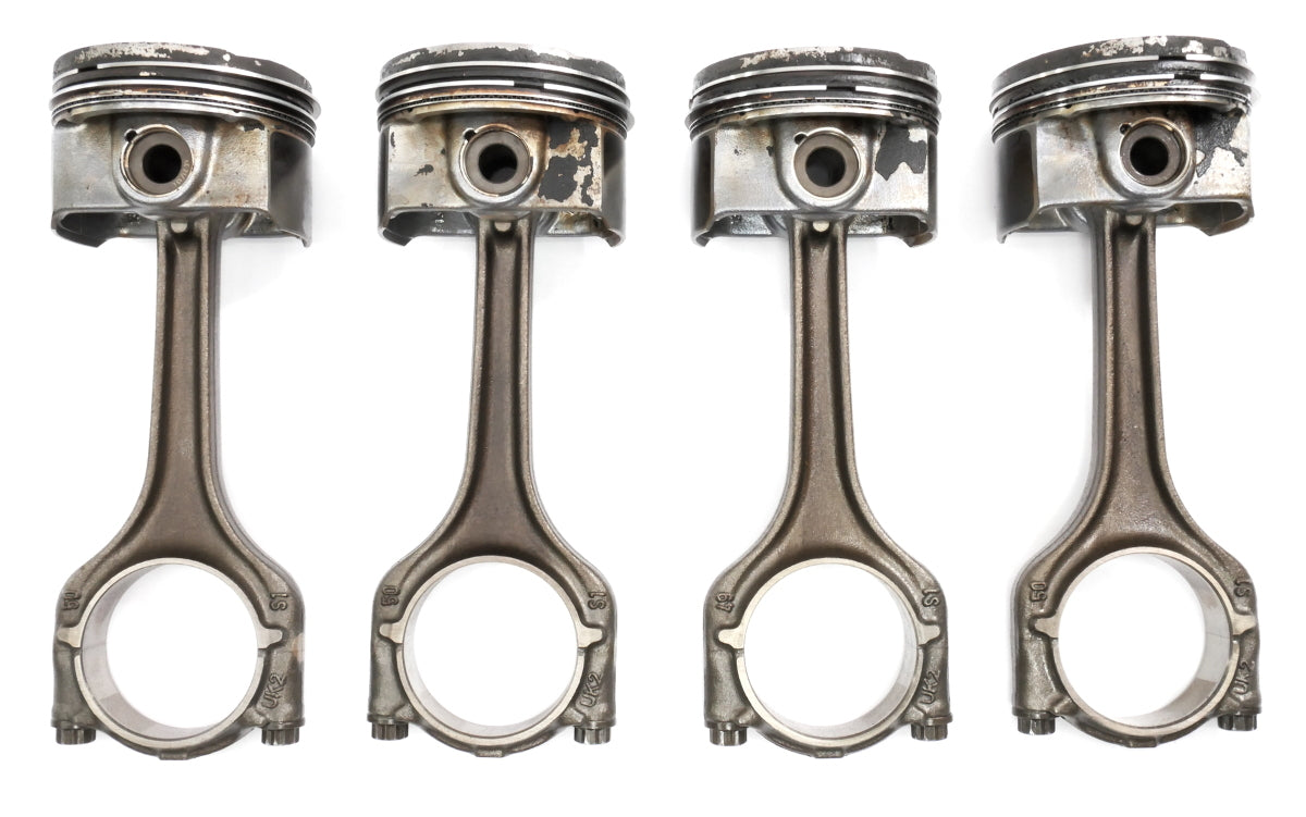 Engine Piston & Rod Set 13-16 VW Jetta 1.4T Hybrid MK6 Audi A3 Etron - Genuine