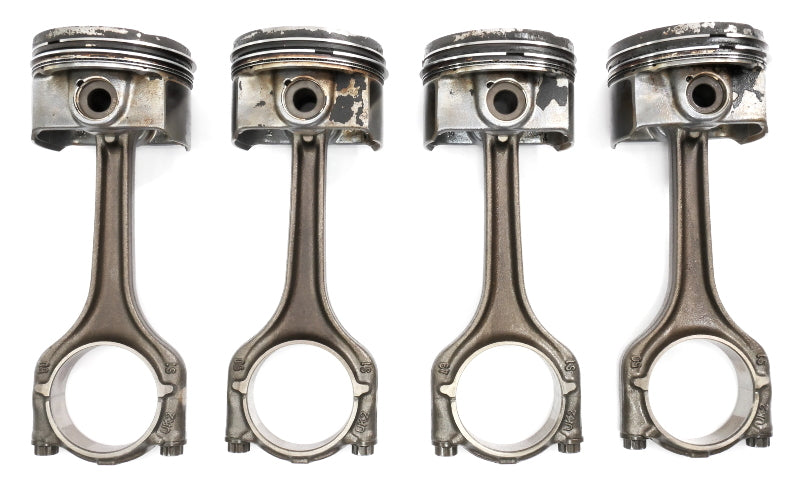 Engine Piston & Rod Set 13-16 VW Jetta 1.4T Hybrid MK6 Audi A3 Etron - Genuine