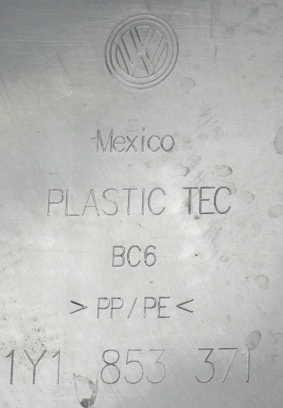 Lower Door Sill Kick Interior Panels 03-10 VW Beetle Convertible 1Y1 853 371 372