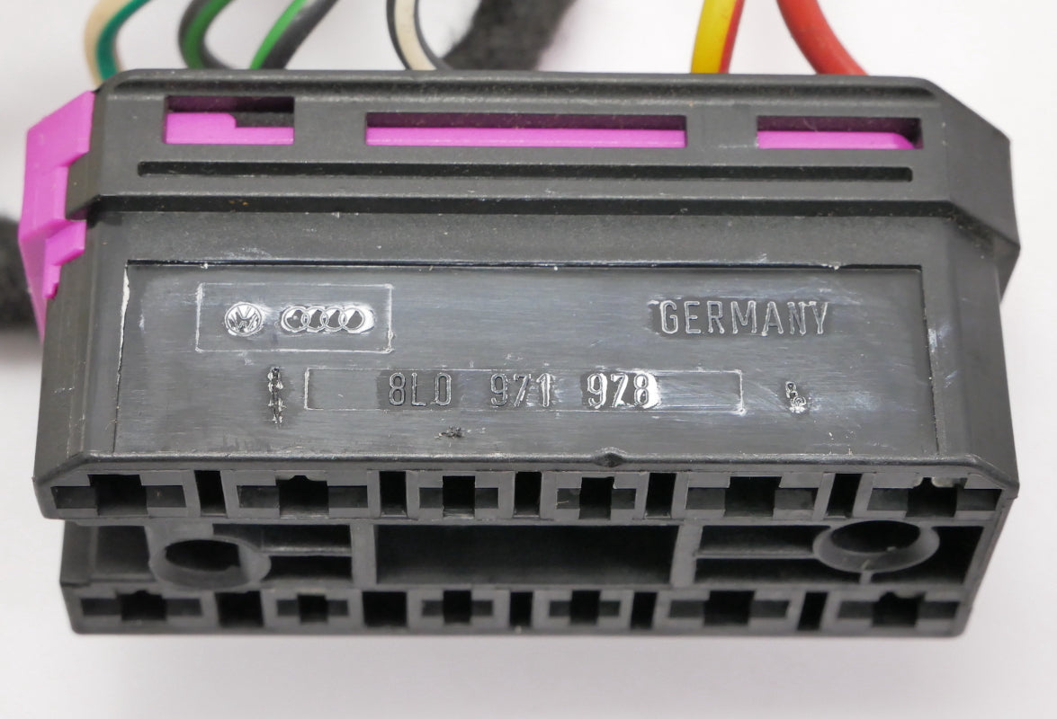 Steering Column Switch Stalk Wiring Plug Pigtails 06-10 VW Beetle - Genuine