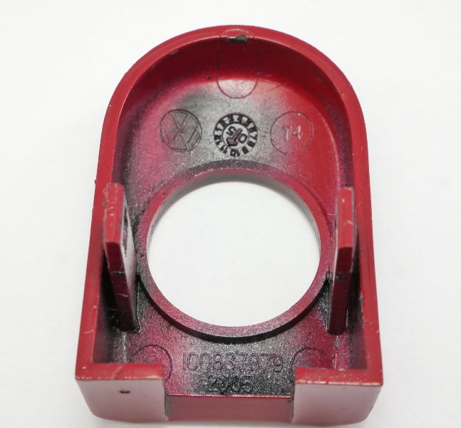 Door Handle Key Hold Thumb Cap 98-10 VW Beetle - LA3H Salsa Red - 1C0 837 879