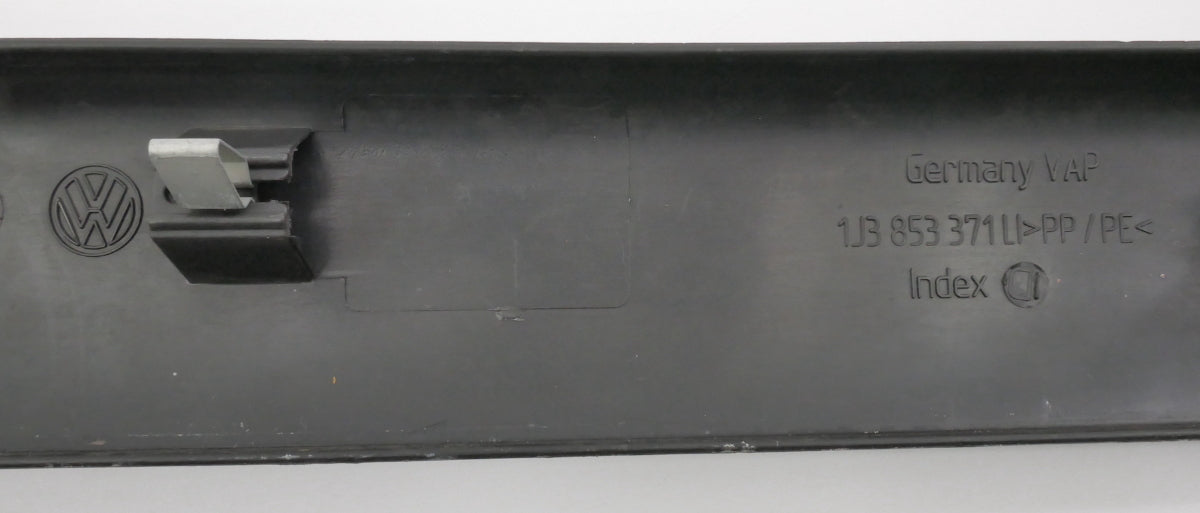 LH Interior Door Sill Lower Trim Panel 99-05 VW Golf GTI MK4 2DR - 1J3 853 371