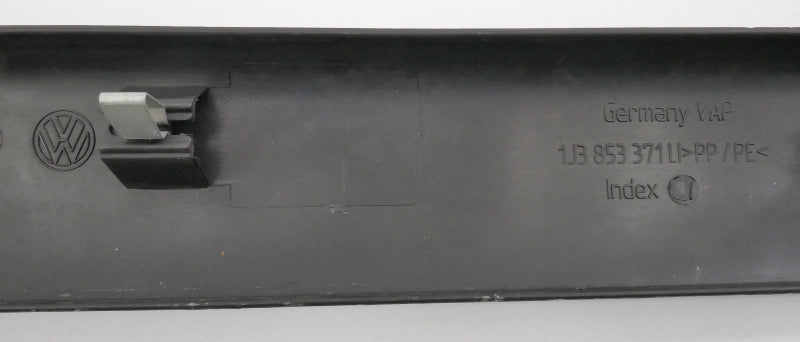 LH Interior Door Sill Lower Trim Panel 99-05 VW Golf GTI MK4 2DR - 1J3 853 371
