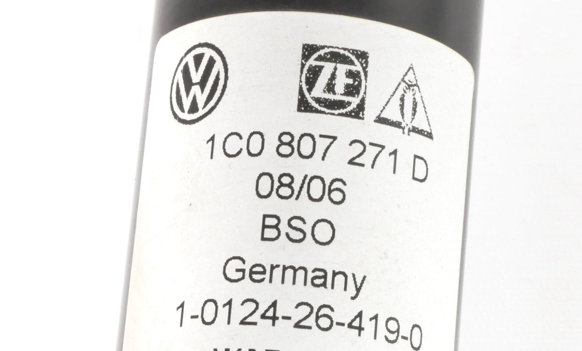 Front Bumper Reinforcement Bar Rebar & Mounts 98-10 VW Beetle - Genuine