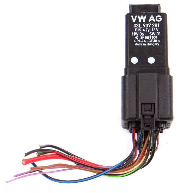 Glow Plug Relay & Pigtail 10-14 VW Jetta Golf MK6 TDI CJAA CBEA ~ 03L 907 281