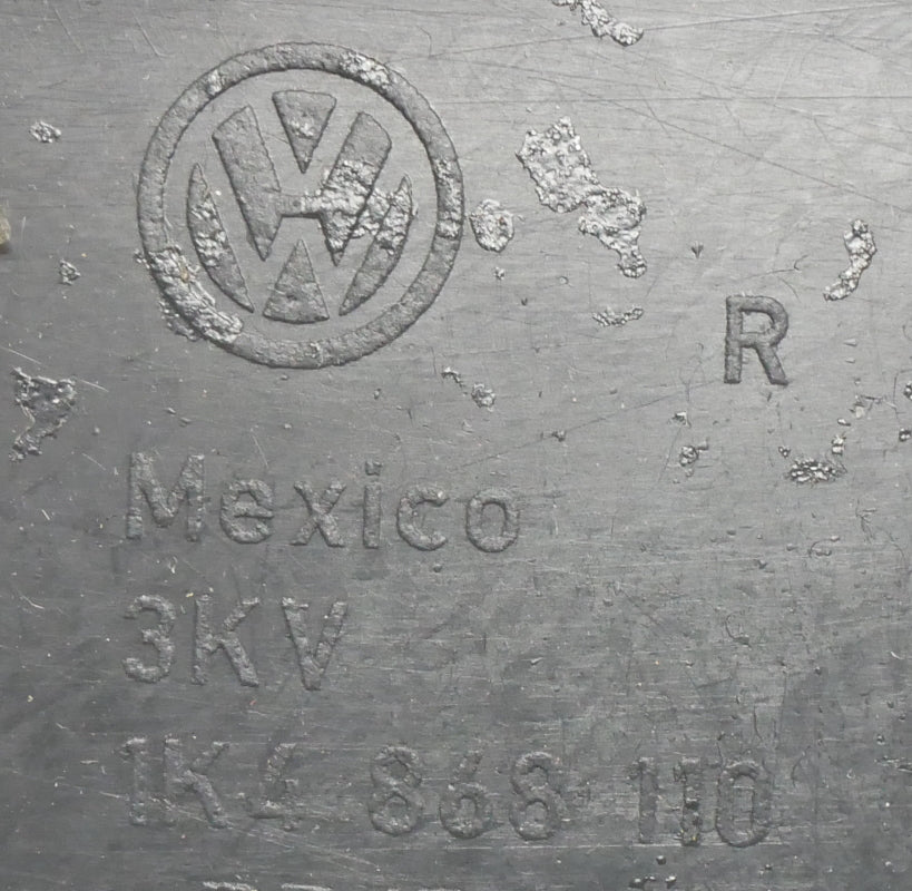 RH Front Interior Door Panel Card 10-14 VW Jetta Sportwagen MK5 - 1K4 867 012 MF