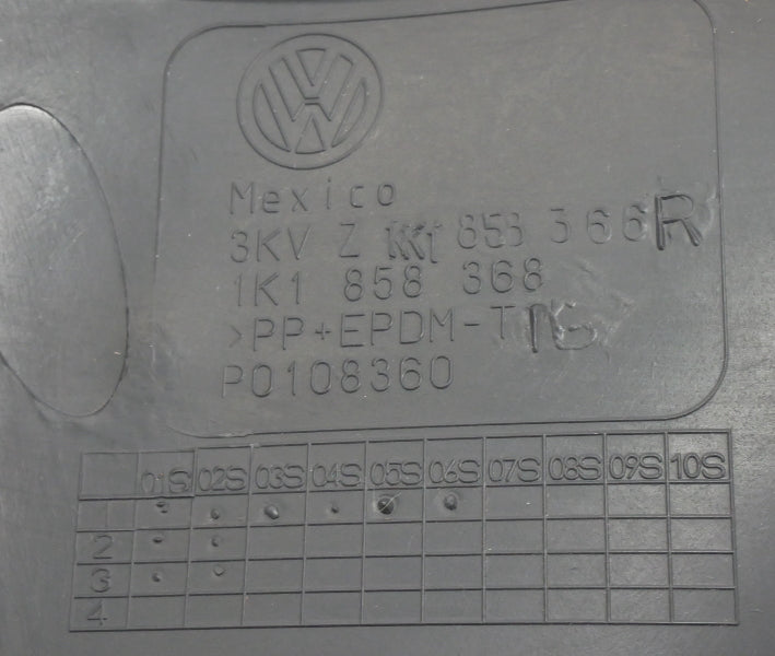 Lower Dash Knee Panel 05-14 VW Jetta Rabbit GTI MK5 MK6 Sportwagen Titan Black