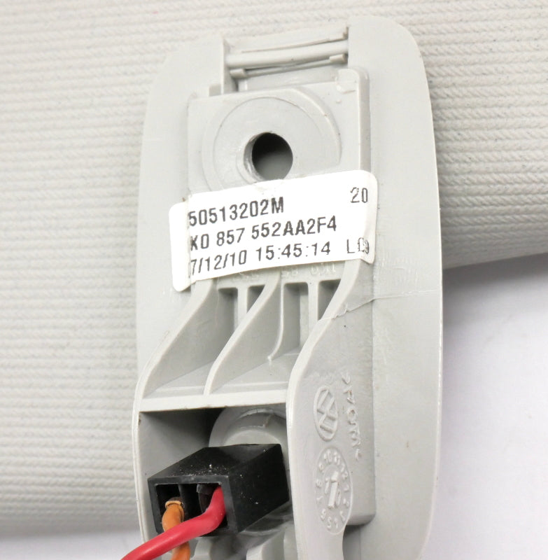 Sunvisor Sun Visor Set 05-14 VW Jetta Rabbit GTI Mk5 MK6 Sportwagen Pearl Grey