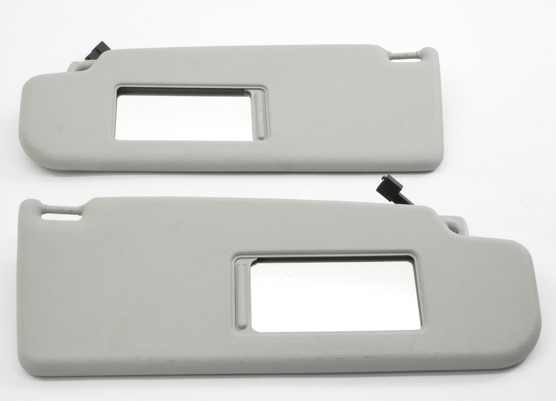 Sunvisor Sun Visor Set 05-14 VW Jetta Rabbit GTI Mk5 MK6 Sportwagen Pearl Grey