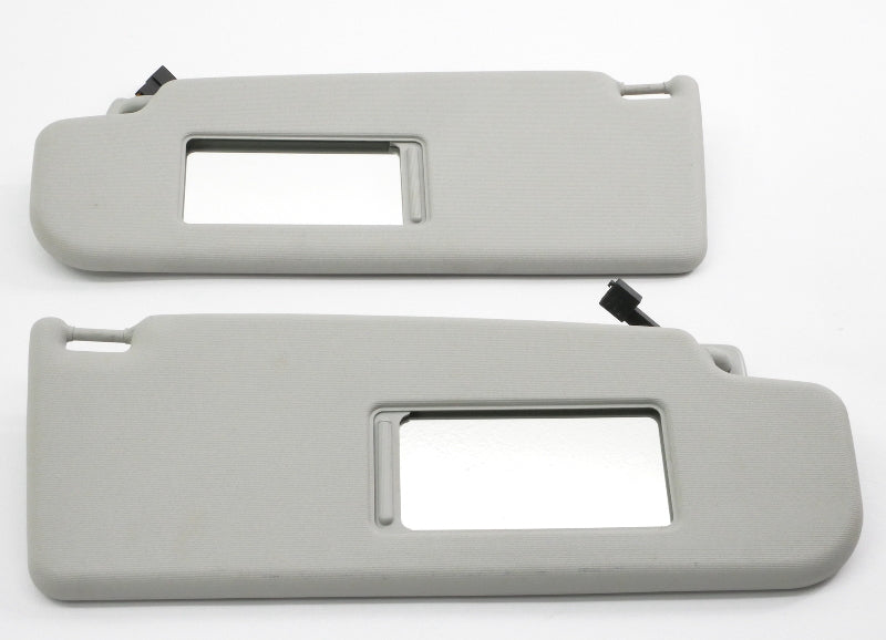 Sunvisor Sun Visor Set 05-14 VW Jetta Rabbit GTI Mk5 MK6 Sportwagen Pearl Grey