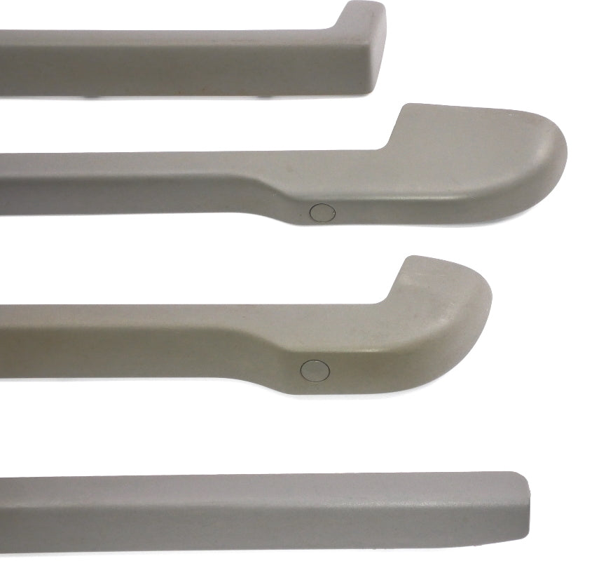 Seat Track Trim Covers 99-05 VW Jetta Golf MK4 Beetle Passat B5 Grey - Genuine