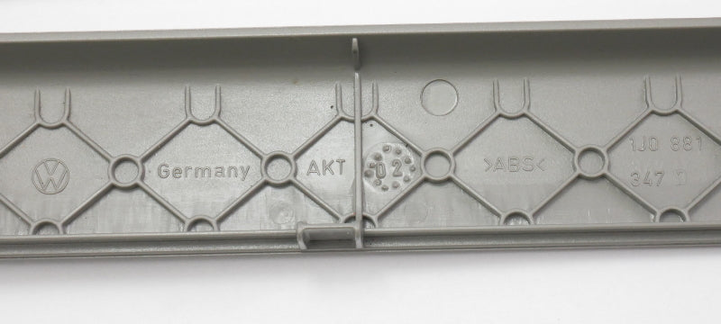Seat Track Trim Covers 99-05 VW Jetta Golf MK4 Beetle Passat B5 Grey - Genuine