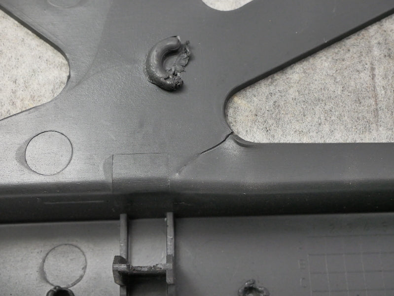 Upper Dash Panel Set 98-10 VW New Beetle Black Dashboard Panels - 1C1 815 401