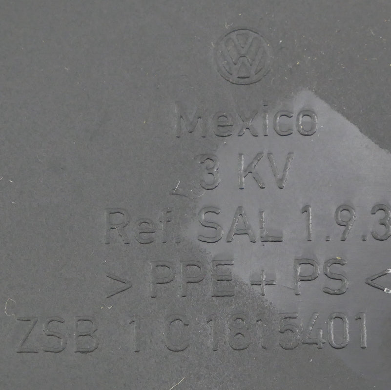 Upper Dash Panel Set 98-10 VW New Beetle Black Dashboard Panels - 1C1 815 401