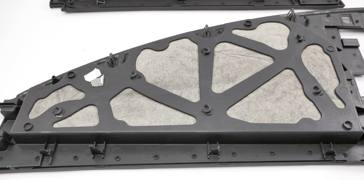 Upper Dash Panel Set 98-10 VW New Beetle Black Dashboard Panels - 1C1 815 401