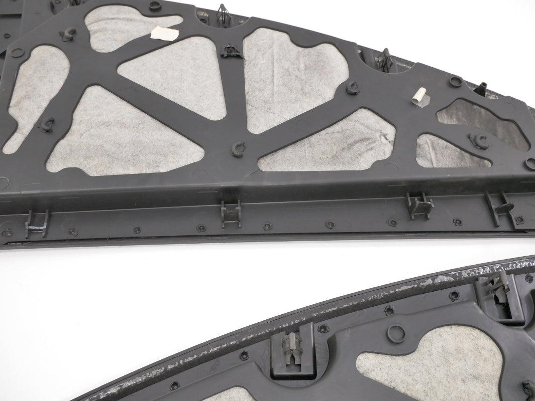 Upper Dash Panel Set 98-10 VW New Beetle Black Dashboard Panels - 1C1 815 401