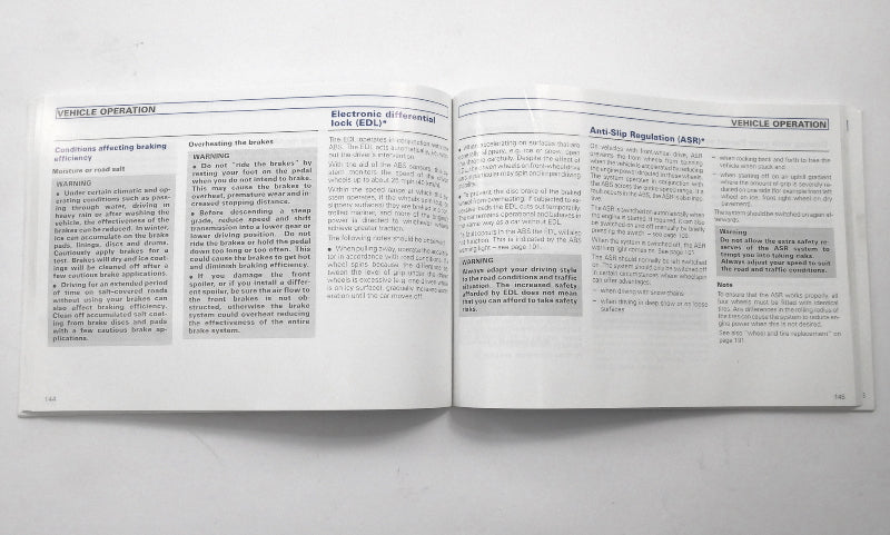 Owners Manual Books 1999 VW Passat B5 - Genuine - Volkswagen