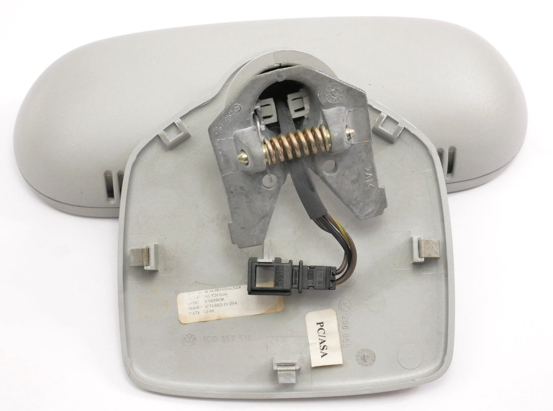 Interior Rear View Mirror 1998 98 VW Beetle - Gray - Genuine - 1C0 857 511
