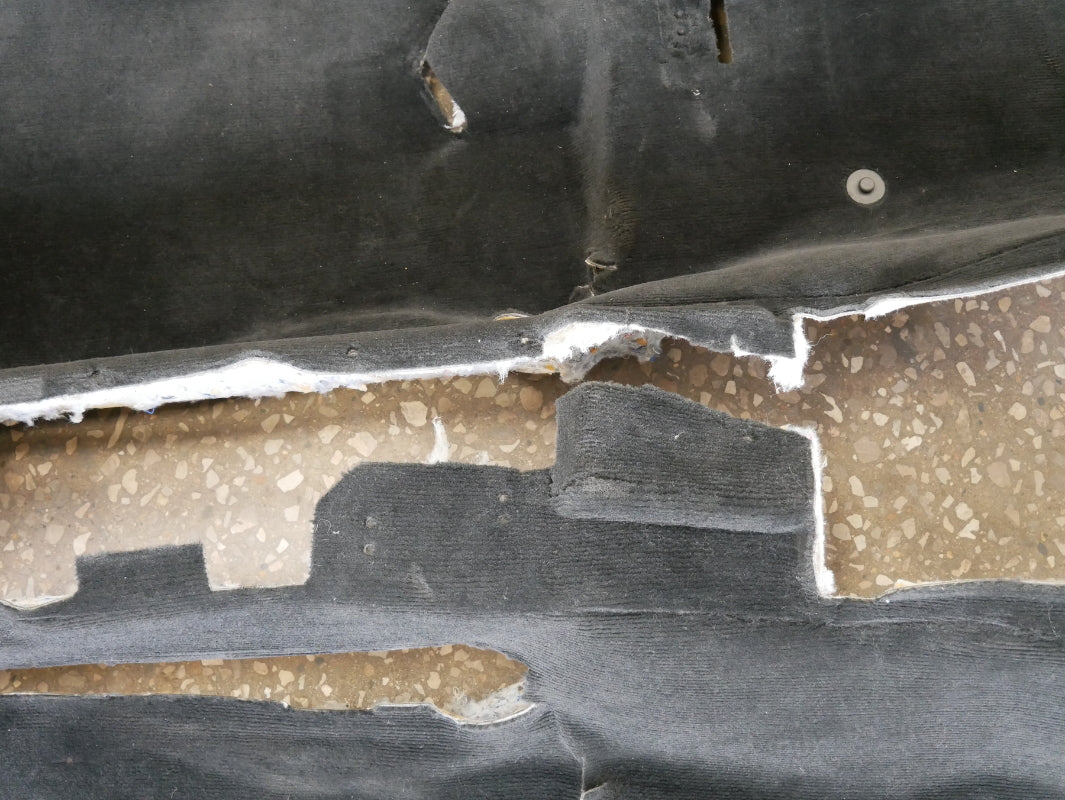 Interior Floor Carpet 98-05 VW Passat B5.5 - Black - Genuine - 3B1 863 367 E