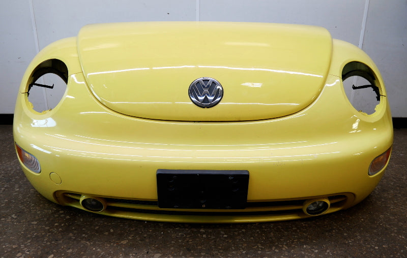 Front Clip Hood Bumper Fenders 98-05 VW New Beetle - LD1B Yellow - Genuine