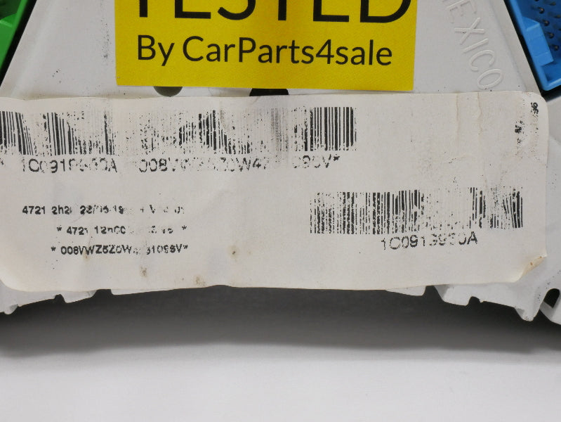 Gauge Instrument Cluster 1998 VW Beetle 2.0 Auto Speedometer 131k - 1C0 919 930