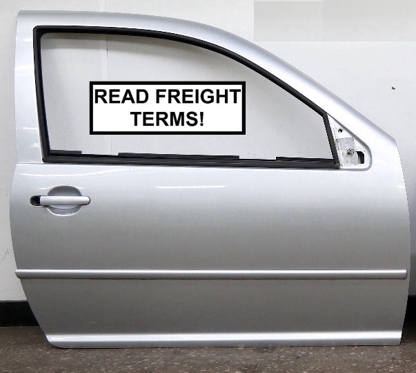 RH Front Door Shell Skin 99-05 VW Golf GTI MK4 2DR LA7W Reflex Silver Genuine