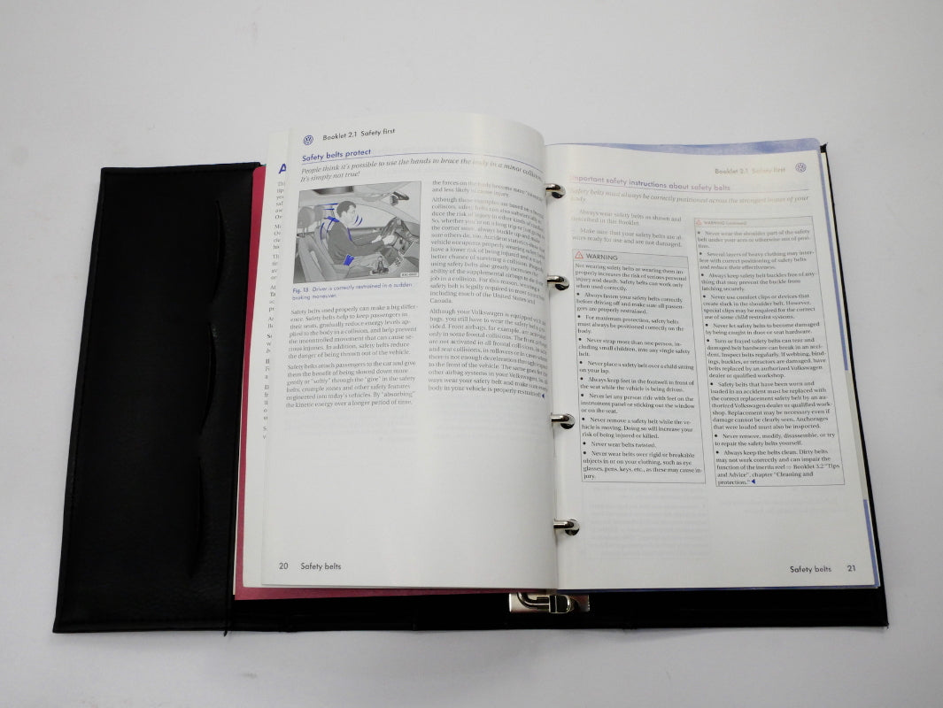 Owners Manual Operations Book 08 2008 VW GTI MK5 - Genuine