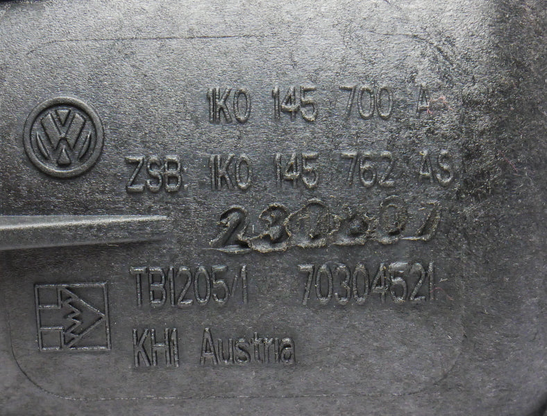 Turbo Firewall Muffler Tube 05-10 VW Jetta GLI GTI MK5 2.0T BPY . 1K0 145 946 A