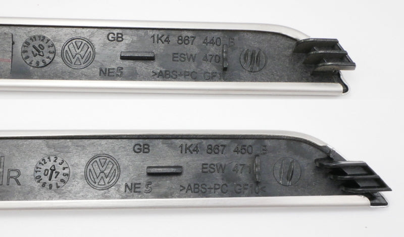 Brushed Aluminum Dash & Door Interior Trim Set VW 05-10 Jetta GLI GTI Rabbit Mk5