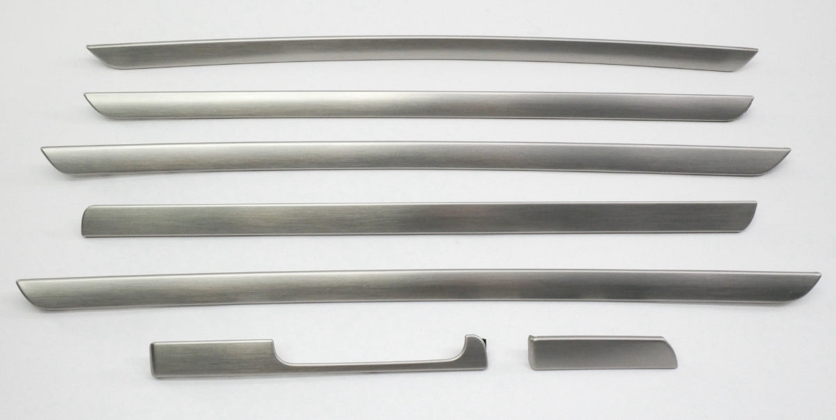 Brushed Aluminum Dash & Door Interior Trim Set VW 05-10 Jetta GLI GTI Rabbit Mk5