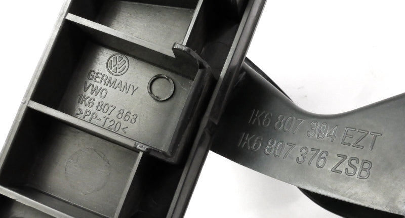 Rear Bumper Mount Bracket Set 06-09 VW Rabbit GTI Mk5 - Genuine - 1K6 807 375