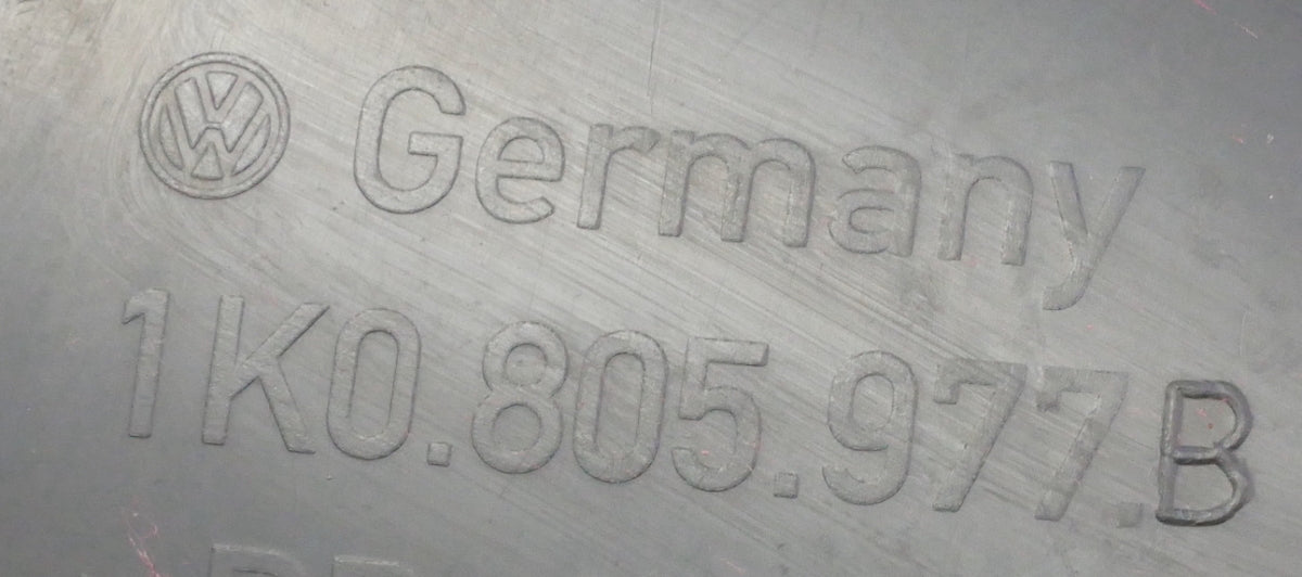 LH Front Fender Liner Splash Guard 05-10 VW GTI Rabbit MK5 - OE 1K0 805 977 B