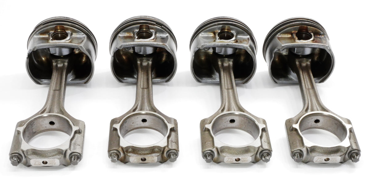 Piston & Connecting Rod Set 2.0T VW Jetta GTI MK5 Passat B6 Eos Audi A3 TT BPY .