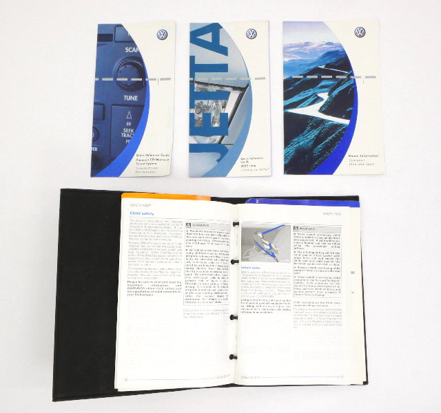 2003 Volkswagen VW Jetta MK4 Owners Manual Book Booklet . Genuine .