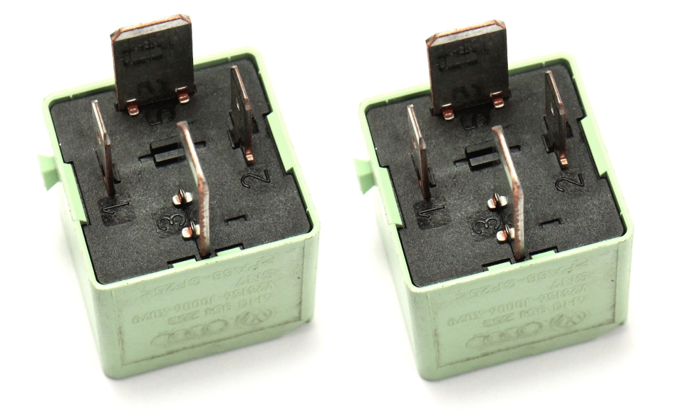 2x Power Relay # 644 VW Jetta Golf Passat Audi A3 A4  - Genuine - 4H0 951 253
