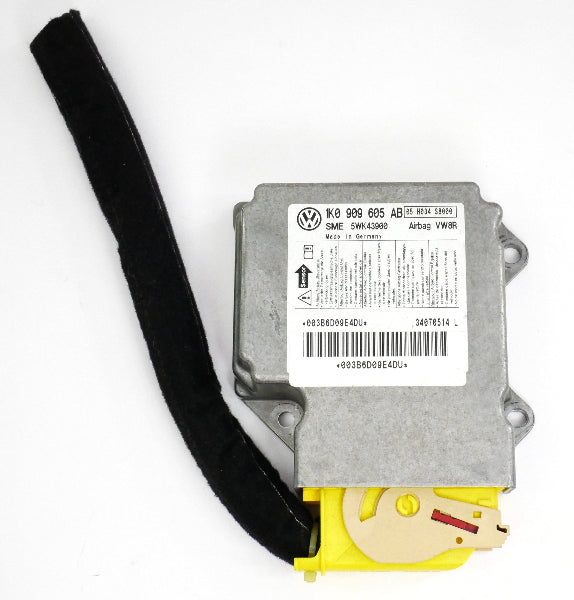 Airbag Computer Module & Pigtail 07-09 VW Jetta Golf GTI MK5 - 1K0 909 605 AB