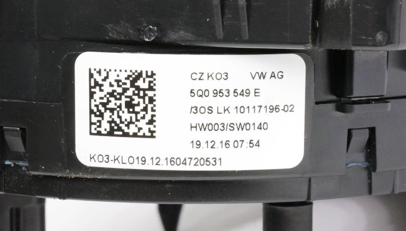 Airbag Clock Spring Clockspring 15-22 VW Golf Sportwagen Alltrack MK7 5Q0 953 549 E